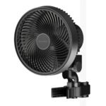 AC INFINITY CLOUDRAY S6, GEN 2, Ventilateur oscillant à pince pour tente de culture 150 mm avec 10 vitesses, moteur EC, oscillation auto
