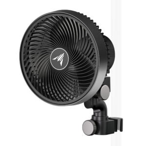 AC INFINITY CLOUDRAY A6, Ventilateur à pince pour tente de culture 150 mm avec 10 vitesse, moteur EC, pivotement manuel