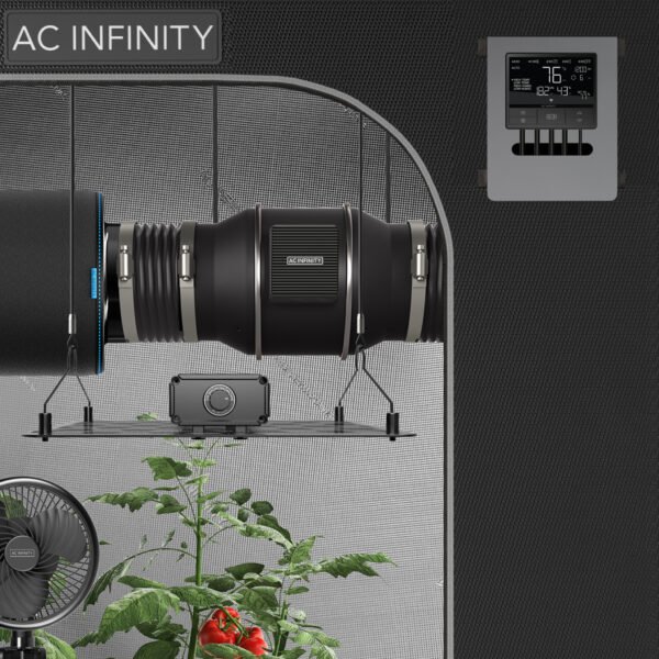 AC INFINITY CONTROLLER 69 PRO, Programmes indépendants pour 4 appareils, VPD, Température, Humidité, Plannings, Bluetooth + Wifi – Image 7