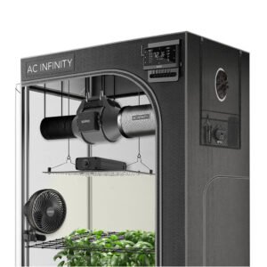 AC INFINITY Pack de culture avec IA, tente de culture 60x120x180cm, kit 2 plantes, Controller AI+ WiFi