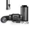 AC INFINITY Kit de filtration 150 mm, Extracteur d'air silencieux avec contrôleur de vitesse, Filtre à charbon & Gaine