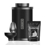 AC INFINITY Filtre à charbon actif rechargeable, avec recharge de charbon vierge australien, 150 mm