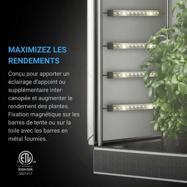 AC INFINITY IONBEAM S16, Barres LED à spectre complet, Samsung LM301H EVO, 40,7 cm – Image 2