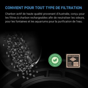AC INFINITY Recharge de charbon actif, 1 200 + IAV, 3,6 kg