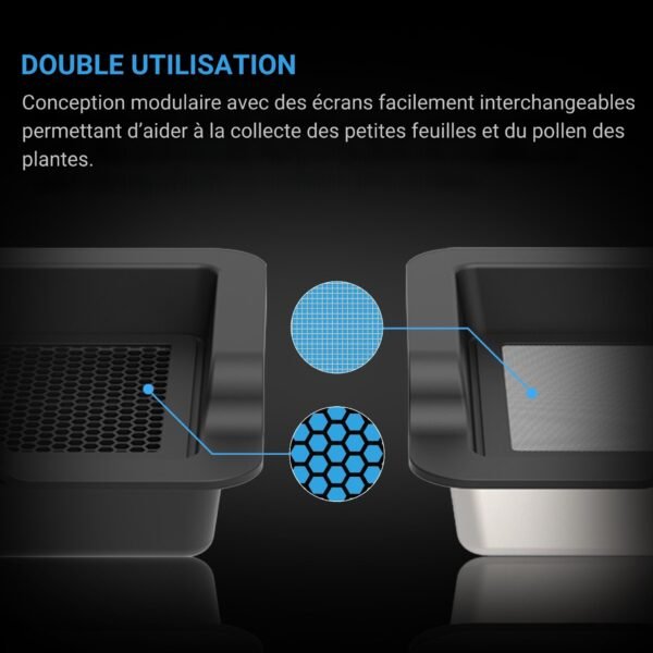 AC INFINITY Système de grand plateau de taille, kit de 3 plateaux et 2 tamis, conception interchangeable et ergonomique – Image 5