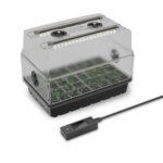 AC INFINITY Serre de germination et bouturage avec rehausse, avec éclairage LED Samsung LM301H EVO, plateau 5x8