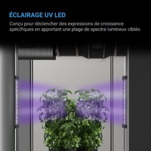 AC INFINITY IONBEAM U2, Lampe LED de culture à spectre UV, kit de 2 barres, 27,9 cm