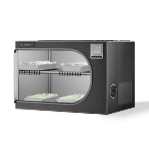 AC INFINITY Tente de Propagation CLOUDLAB, Barres de Support et Étages, 60 cm x 60 cm x 90 cm