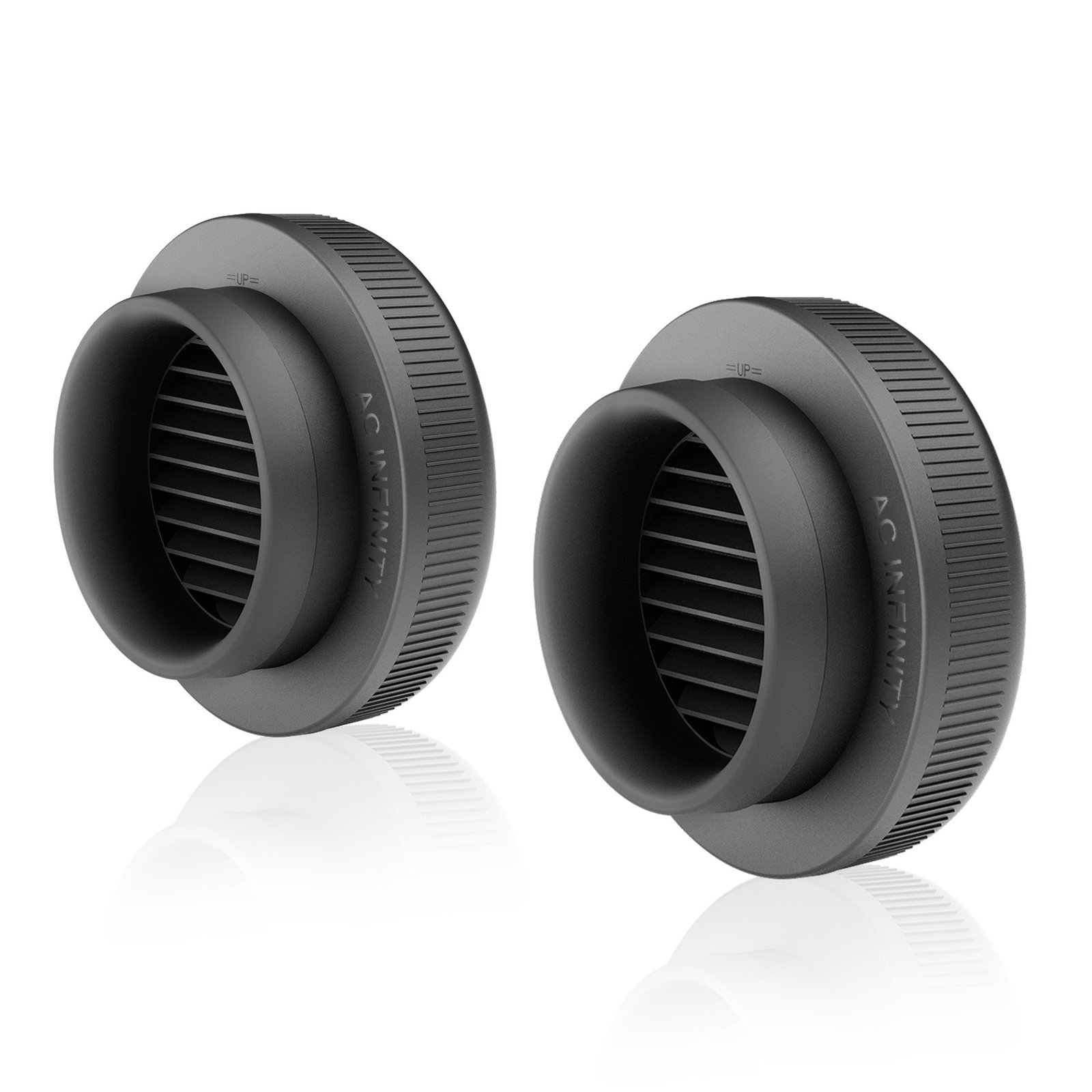 AC INFINITY Grille d'aération Ø150mm, Anti-Lumière et Anti-Poussière, Lot de 2