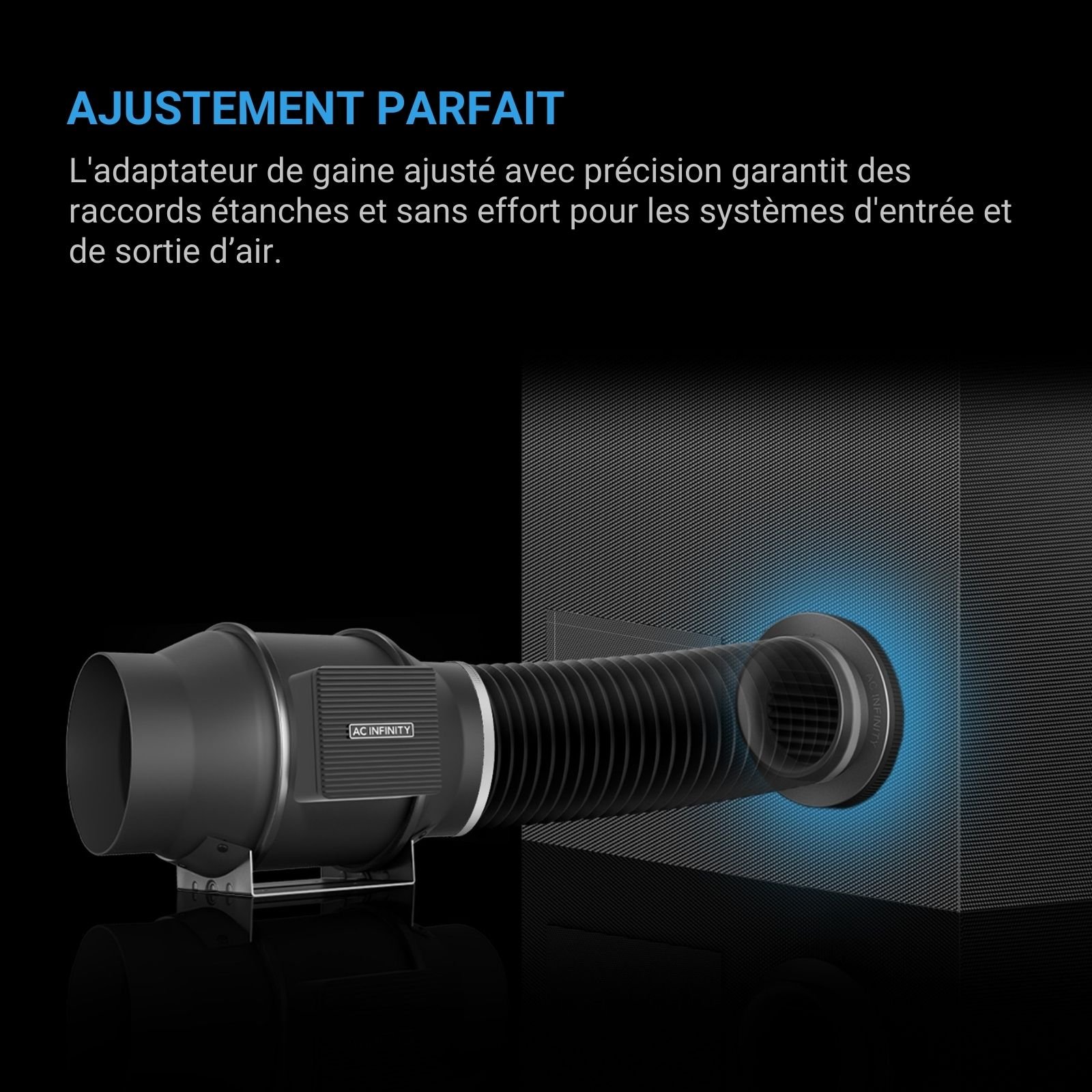 AC INFINITY Grille d'aération Ø150mm, Anti-Lumière et Anti-Poussière, Lot de 2 – Image 5