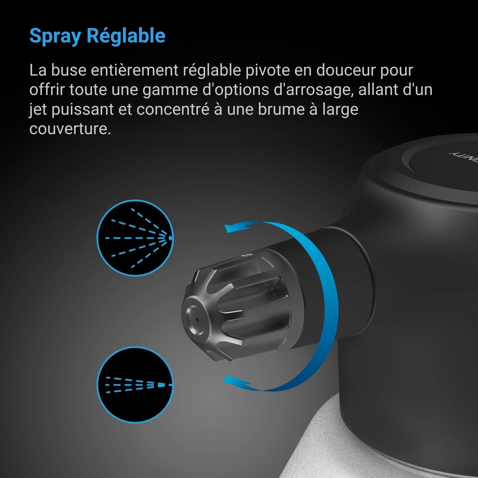 AC INFINITY Pulvérisateur Automatique Électrique, 2 Litres, Blanc – Image 3