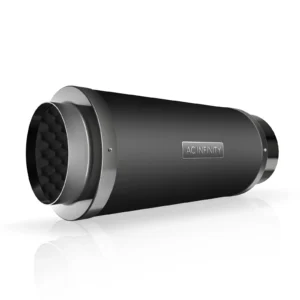 AC INFINITY Silencieux en ligne pour Gaine 200 mm, Réducteur de bruit en Aluminium