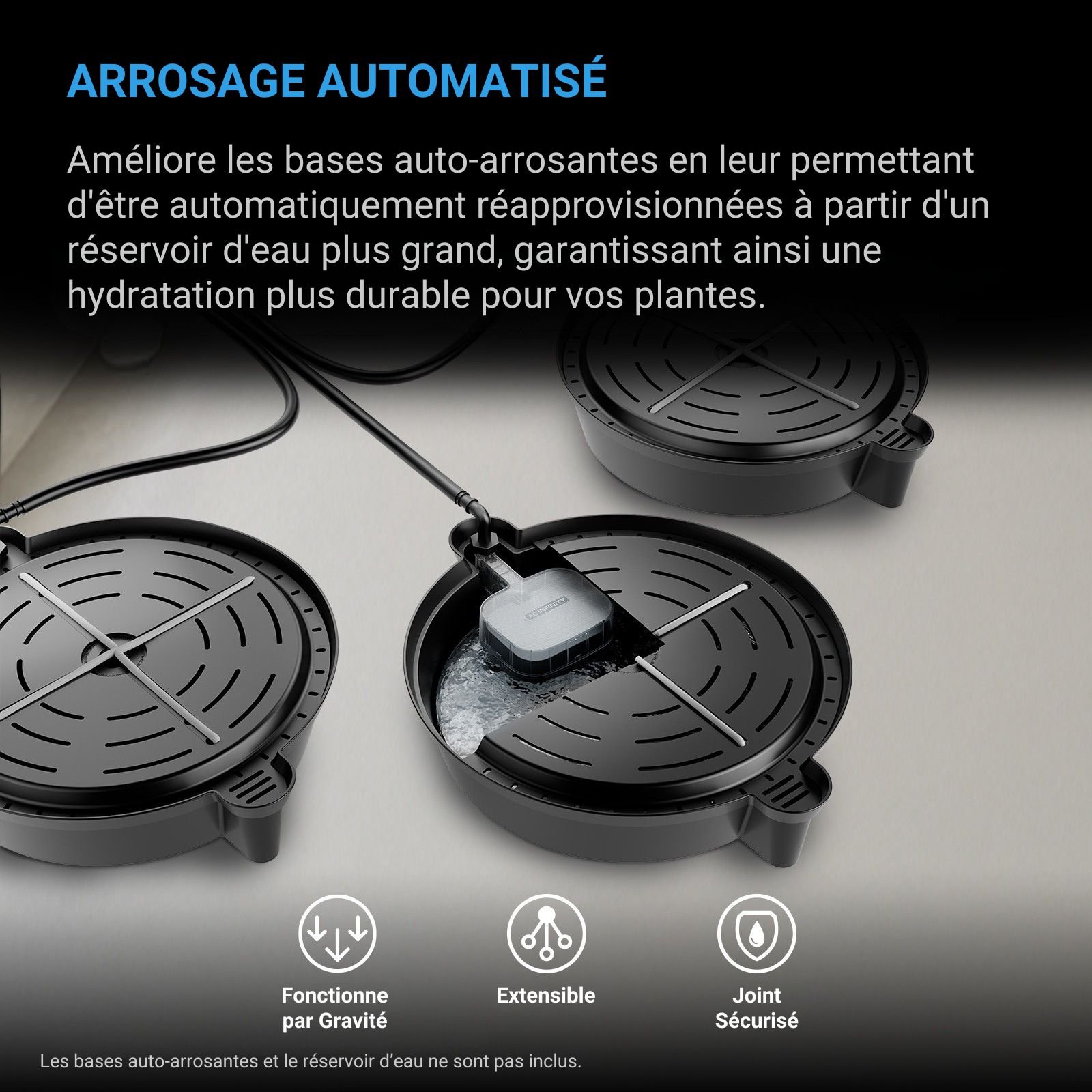 AC INFINITY Kit de Remplissage Automatique pour Base Auto-Arrosante, Lot de 4 – Image 2