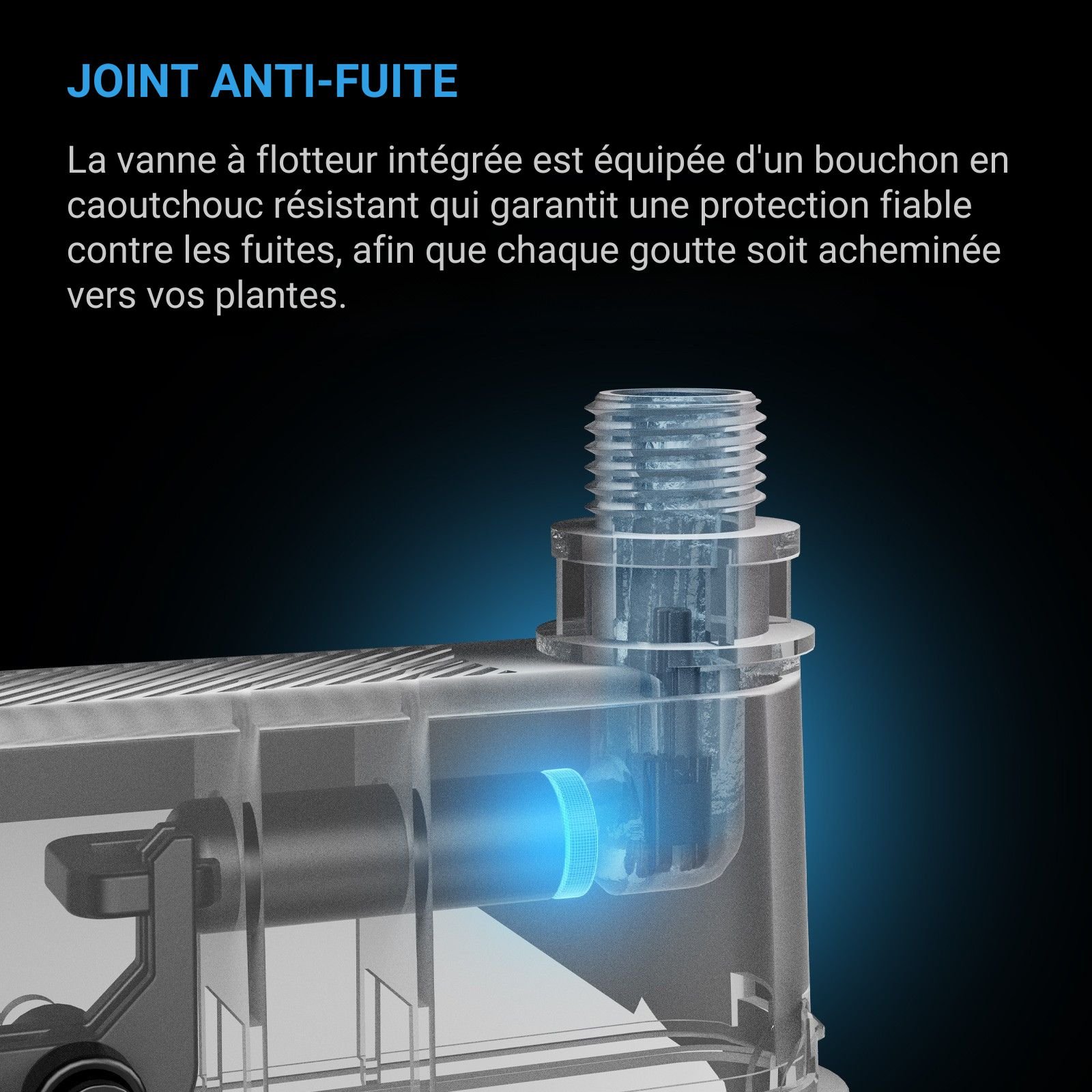 AC INFINITY Kit de Remplissage Automatique pour Base Auto-Arrosante, Lot de 4 – Image 5